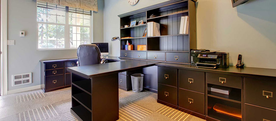 Custom Made Desk With Drawers